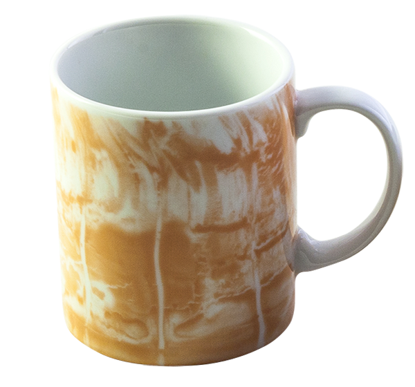 Coffee Mug Hand Painted Glaze